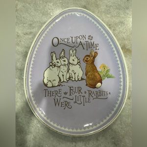 Pottery Barn Beatrix Potter plastic plate
